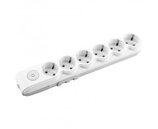 Колодка 6-м с заземлением OVIVO 700-000000-126 с выключателем