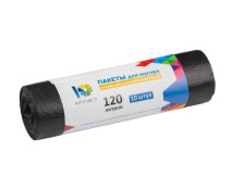 Мешки для мусора 120л 10шт Универсальные Сверхпрочные 16мкм  Юпласт