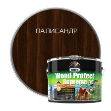 Пропитка высокопрочная Wood Protect SUPREME (9л) палисандр Dufa