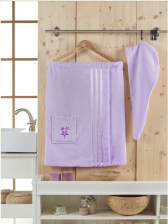 Набор для сауны женский JUANNA Sevakin лиловый