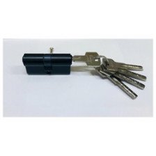 Механизм цилиндровый Nora-m ECO-STD Z Л-70 черный (119)