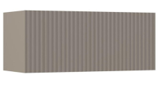Тумба навесная №2 Оливия Глиняный серый/Шарли мокко 800х330х346мм