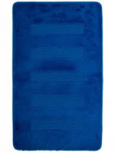Коврик для ванных комнат  AQUA-PRIME Melany из 1 шт 60х100см 20мм (синий) 1/20