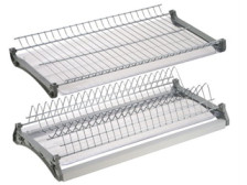 Посудосушитель двухуровневый 800мм хром SU03