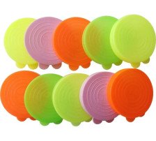 Набор крышек 10 шт цветных Радиан