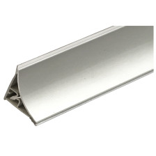 Плинтус для кухни 3,65м пластик алюм