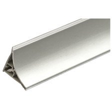 Плинтус для кухни 3,65м пластик алюм