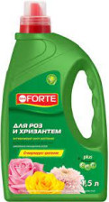Удобрение BonaForte для роз и хризантем 1,5 л