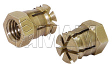 Футорка металлическая с распорным шариком BU12(82-02)