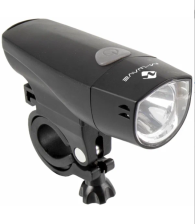 Фара 5-220401 1д повыш ярк 60 Люмин/2функции с батарейками ААА быстросъем черная APOLLON M-WAV