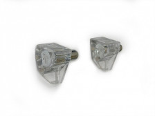 Полкодержатель для стеклянных полок прозрачный