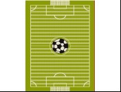 Ковер Play Rugs дизайн G575B 0,8х1,5м green-green