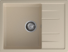 Мойка 650х500 искусственный камень (328) бежевый GF-Q650L