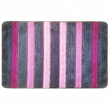 Коврик BANYOLIN SILVER из 1-шт 60х100см LINE 11мм (розовый) 1/40