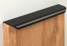 Ручка торцевая RT110BL 160/200мм черный матовый