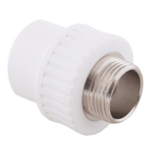 Муфта полипропиленовая комбинированная D25-3/4 наружная резьба VALTEC