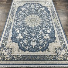 Ковер TEBRIZ 01283A D BLUE-D BLUE 1,0х2,0м