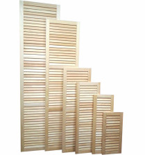 Дверь жалюзийная 605х394 (СОСНА)