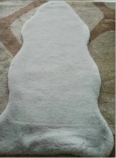 Ковер Bambi шкурка 19-07 silver 0,6х1,2м