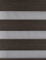 Штора мини День-ночь СРШ-01МК-4305 85(81)х160 шоколад