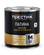 Эмаль декоративная ПАТИНА лимонное золото (0,2кг) Престиж