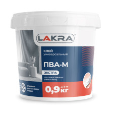 Клей ПВА-М Лакра Универсальный Экстра 0,9кг