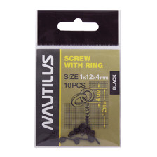 Винт для насадки Nautilus Screw with ring 1х12х4мм