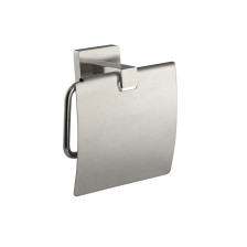 Держатель для бумаги с крышкой GFmark основание квадрат, нерж сталь/сатин 87003