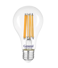 Лампа светодиодная Е27 25W/4500 ЛОН А60 прозрачная филам 660323 (М)