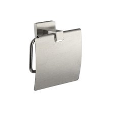 Держатель для бумаги с крышкой GFmark основание квадрат, нерж сталь/сатин 87003