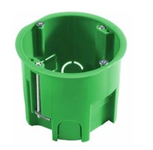 Корробка установочная внешняя 68х60мм (64х59) СУ для полых стен металлические лапки, 6 вводов IP30 КУ1205 