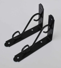 Кронштейн декоративный 110х145мм, черный