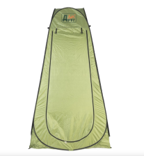 Палатка ДРУГ для душа и туалета L 190х120х120см зеленая