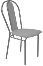 Стул нескладной "Ника 3" до 120кг, 39,5х40х46см темно-сер/темно-сер СТ3-1/ТС Nika