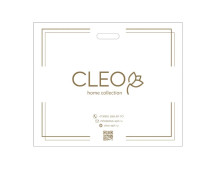 Пакет ПНД ВУР 60х50 белый Cleo