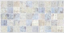 Панель декоративная "Плитка" Мрамор голубой (0,964х0,484м)