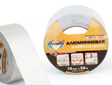 Лента алюминиевая 75ммх50м AVIORA 302-051