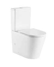 Унитаз Компакт AZARIO VETRO безободковый, с сиденьем микролифт AZ-2149-UQ1 (605х380х825)