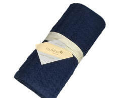 Полотенце Суфле темно-синий8 44х90 см Речицкий текстиль