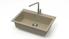Мойка 755х505 искусственный камень песок 39/Q5