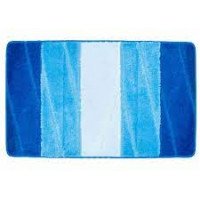 Коврик для ванных комнат  AQUA-PRIME Enigma из 1 шт 50х80см 12мм (голубой) 1/30