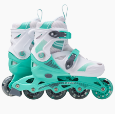 Коньки роликовые раздвижные Ridex Swipe Mint, пластиковая рама р-р L/39-42