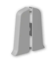 Заглушки Идеал Деконика светло-серый Лев+Пр 55 мм