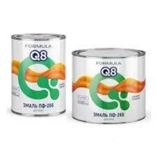 Эмаль ПФ-266 красно-коричневая (0,9кг) Formula Q8