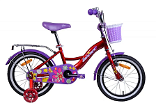 Велосипед Aist Lilo 16, стальная рама 16", красный (16")