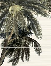 Панно (50х74,7) Дель маре PWU09DLM3 (комплект из 3 плиток) пальма (Уралкерамика)