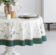 Скатерть хлопок d=150 Эвелина Listelle