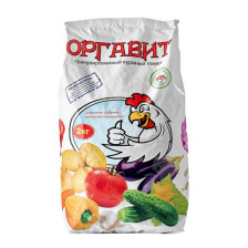 Удобрение Оргавит Куриный помет 2кг