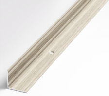 Порог Лука ПУ05-1 внутренний угол 1,8м клен беленый (089) 20х20 мм