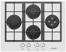 Варочная поверхность газовая ПВГ 2231-01 Р12 (67х52,5х10см)(цвет: белый, варочная поверхность: стекло)